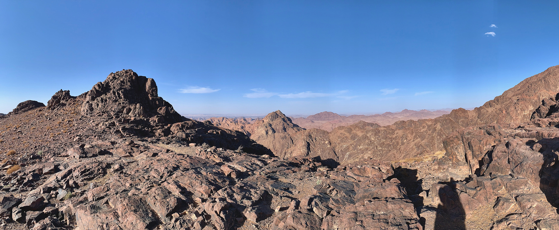 Panoramic view of Mt. Sinai